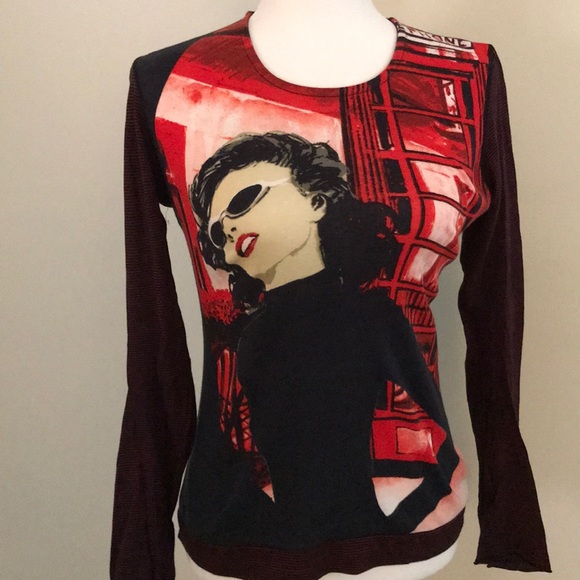 Custo Barcelona Tops - CUSTO BARCELONA Editorial print top - S